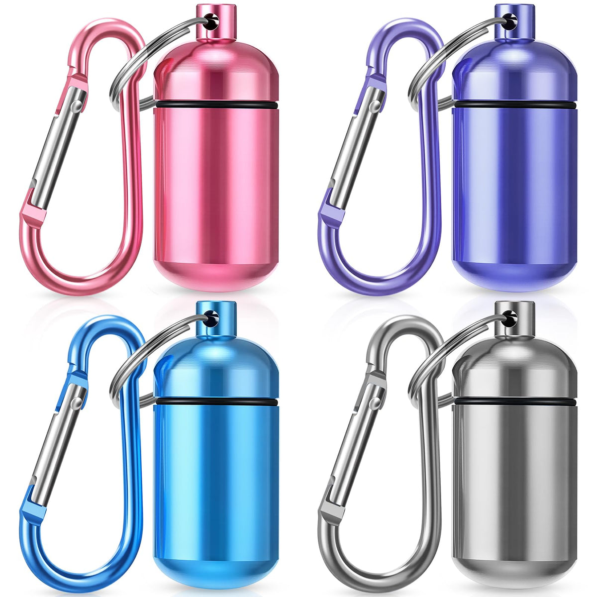 Hicarer 4 Pack Ear Plug Carrying Case