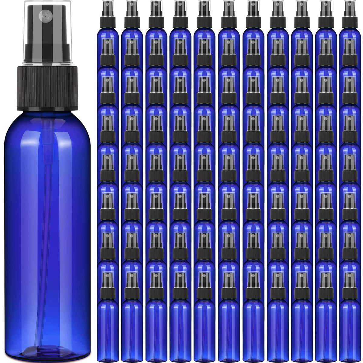 Nuogo 4 oz Refillable Travel Spray Bottles, 90 Pack