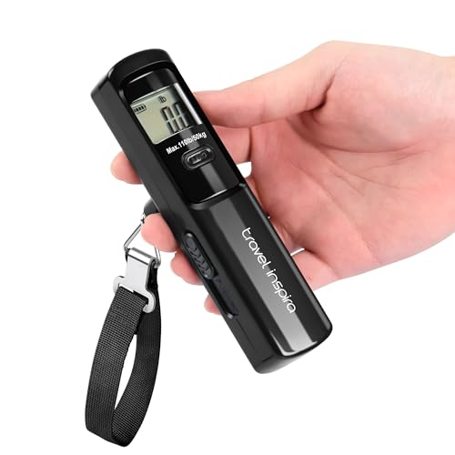 Battery-Free Digital Luggage Scale with LCD Display