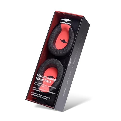 Zero-Pressure Blackout Sleep Mask for Side Sleepers