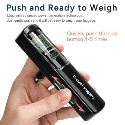 Battery-Free Digital Luggage Scale with LCD Display