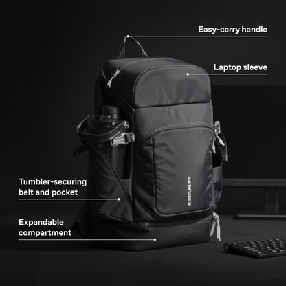 STANLEY Vitalize Bag | Hydration Bag with Drinkware Compartment | Adjustable Strap | Multiple Storage Pockets | Durable Recycled Fabric