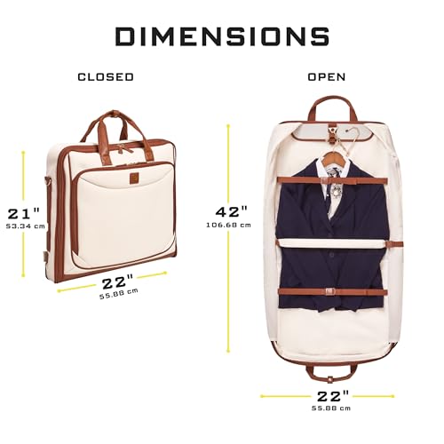 Carry-On Garment Bag for Up to 4 Hanging Items