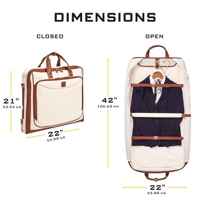 Carry-On Garment Bag for Up to 4 Hanging Items