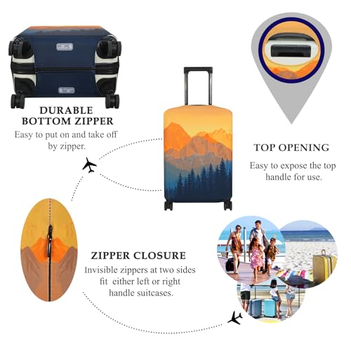 Protective Luggage Cover for 18–32 Inch Suitcases