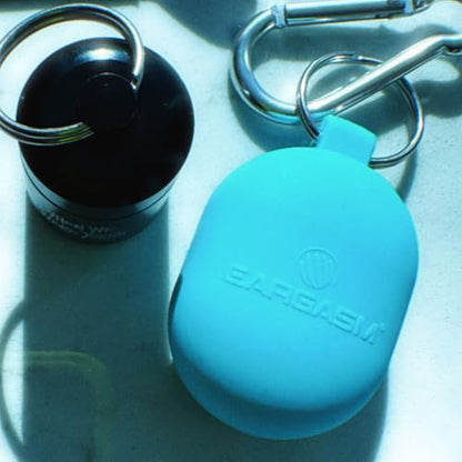 Silicone Earplug Carrying Case with Magnetic Closure