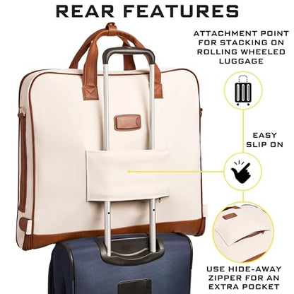 Carry-On Garment Bag for Up to 4 Hanging Items