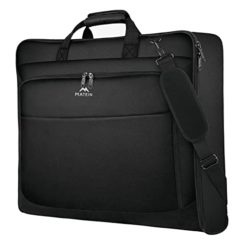 Large Travel Garment Bag with Shoulder Strap