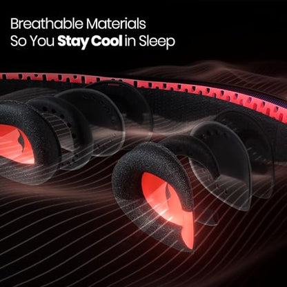 Zero-Pressure Blackout Sleep Mask for Side Sleepers