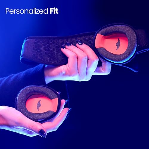 Zero-Pressure Blackout Sleep Mask for Side Sleepers