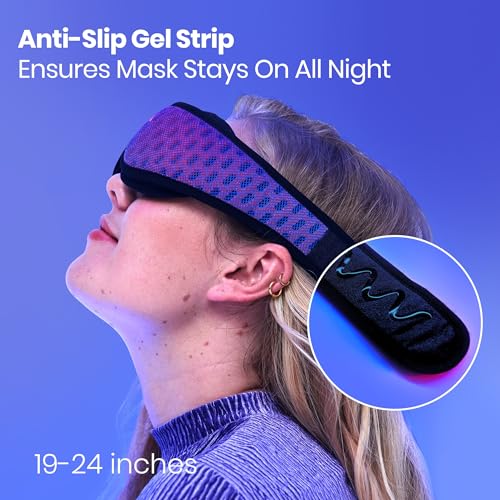 Zero-Pressure Blackout Sleep Mask for Side Sleepers