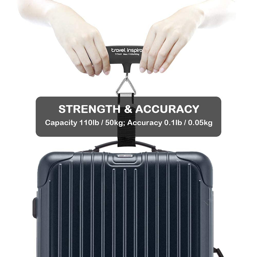 110 lb Digital Luggage Scale with Backlit Display