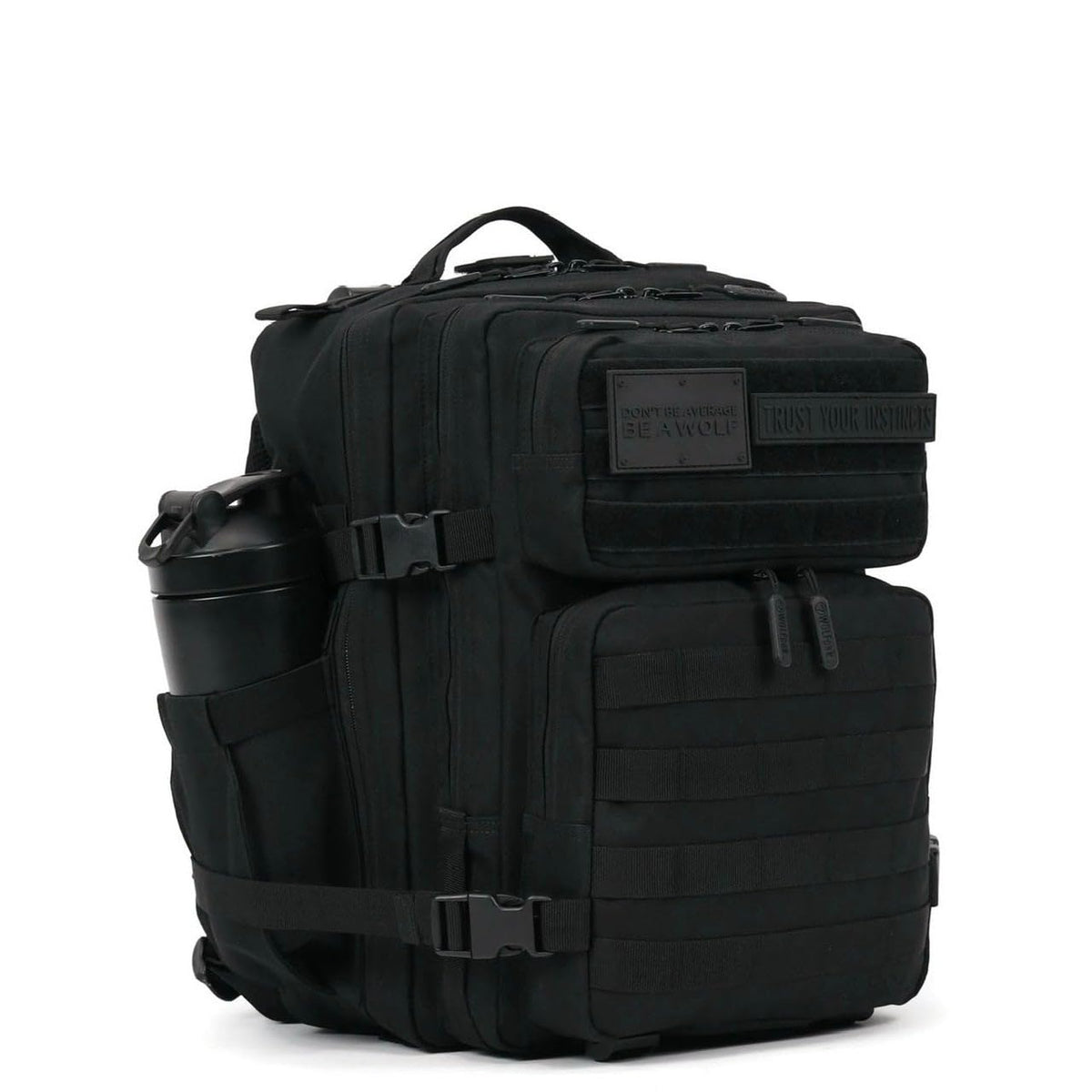 WOLFpak 25L Athletic Gym Backpack - Durable 1000D Waterproof Oxford Material with MOLLE Webbing, Laptop Pocket