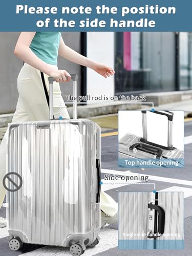 Fitted Luggage Cover for 20–30 Inch Suitcases