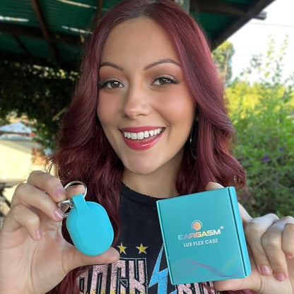 Silicone Earplug Carrying Case with Magnetic Closure