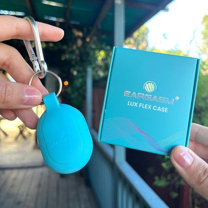 Silicone Earplug Carrying Case with Magnetic Closure