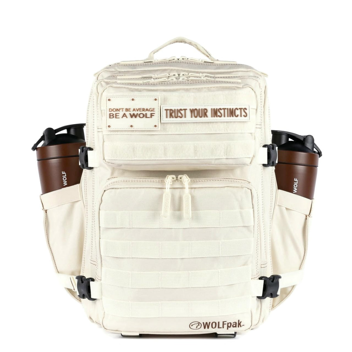WOLFpak 25L Athletic Gym Backpack - Durable 1000D Waterproof Oxford Material with MOLLE Webbing, Laptop Pocket