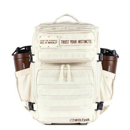 WOLFpak 25L Athletic Gym Backpack - Durable 1000D Waterproof Oxford Material with MOLLE Webbing, Laptop Pocket