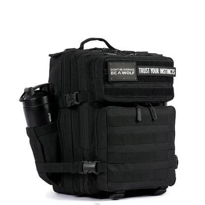 WOLFpak 25L Athletic Gym Backpack - Durable 1000D Waterproof Oxford Material with MOLLE Webbing, Laptop Pocket