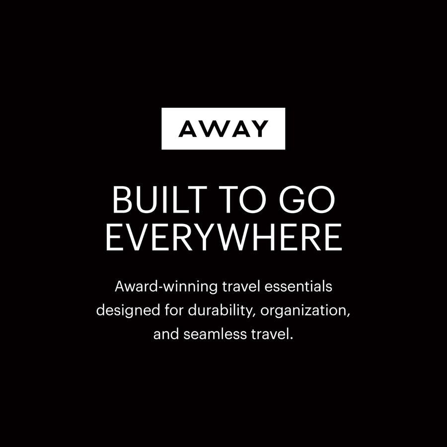 Water-Repellent Travel Cosmetics Bag with Organized Storage