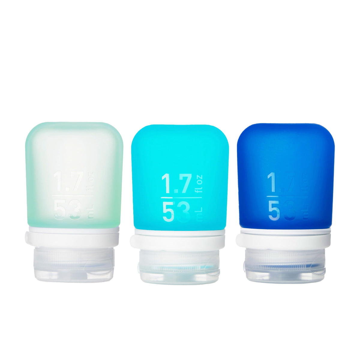 Refillable Silicone Travel Bottles 3-Pack