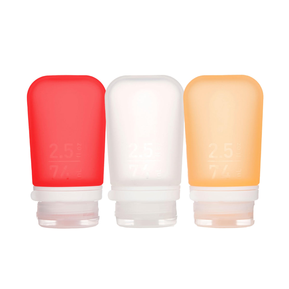 Refillable Silicone Travel Bottles 3-Pack