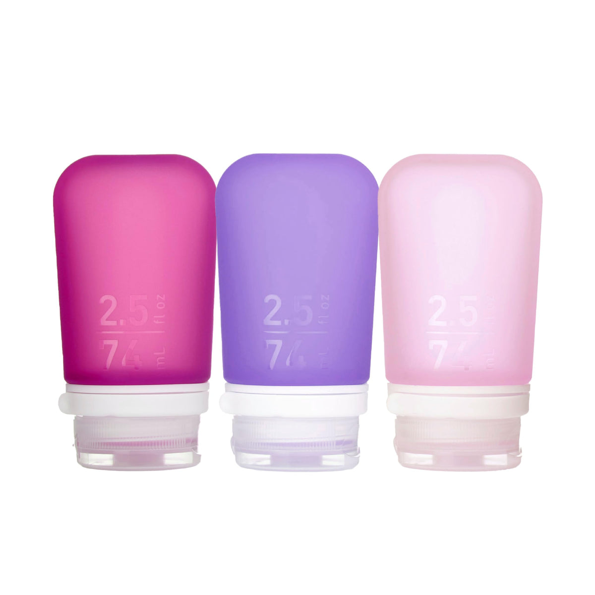Refillable Silicone Travel Bottles 3-Pack
