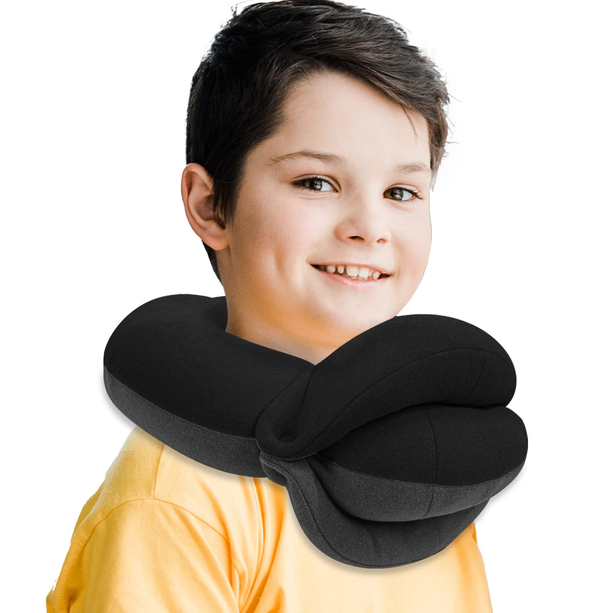 BUYUE Kids Chin Support Travel Neck Pillow