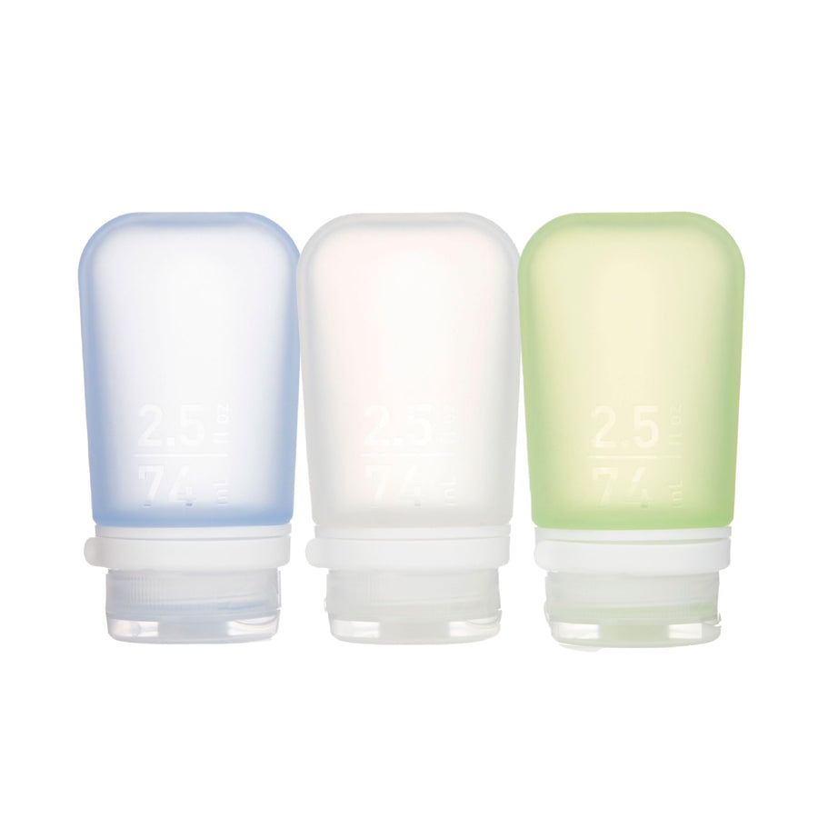 Refillable Silicone Travel Bottles 3-Pack