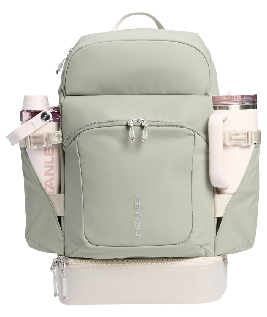 STANLEY Vitalize Bag | Hydration Bag with Drinkware Compartment | Adjustable Strap | Multiple Storage Pockets | Durable Recycled Fabric