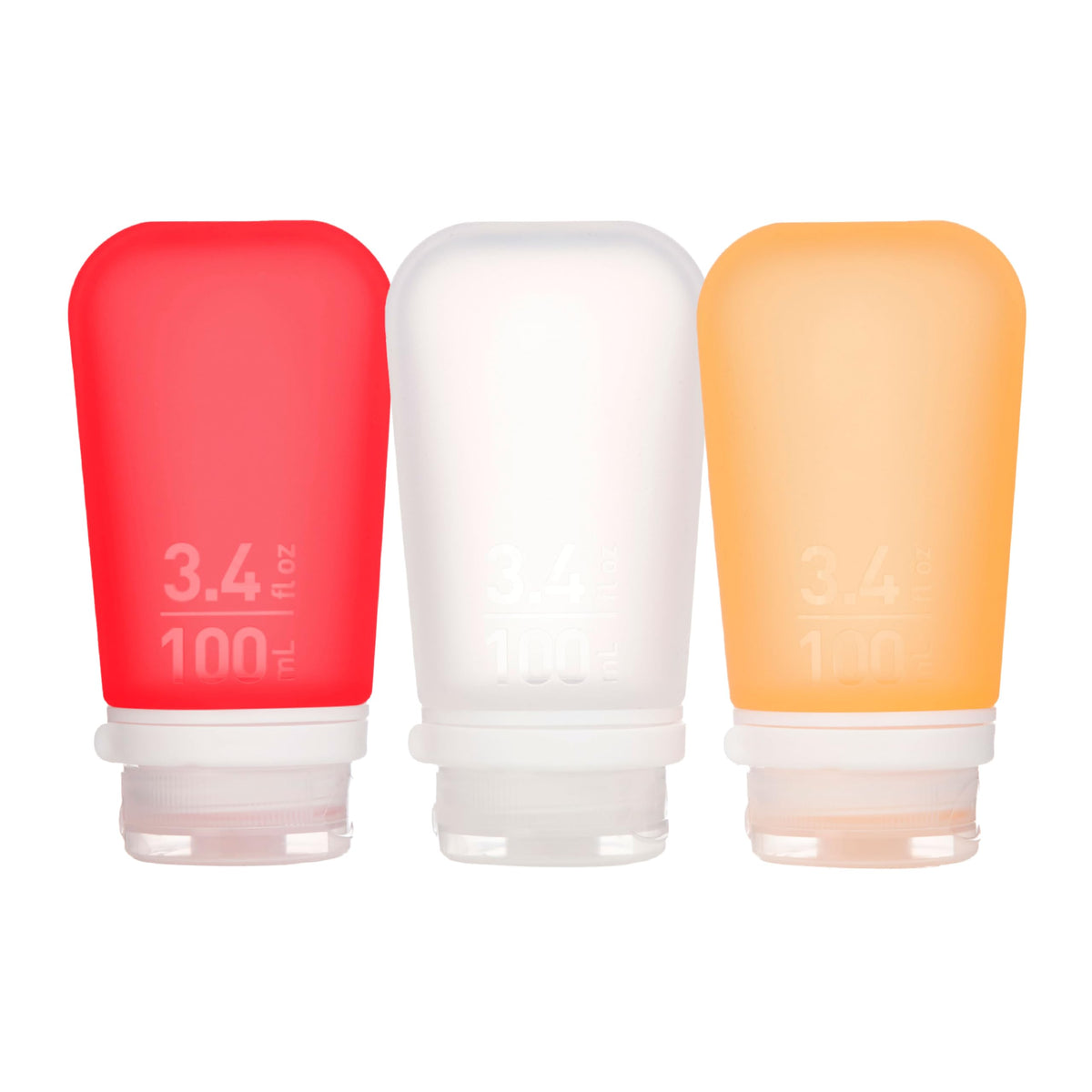 Refillable Silicone Travel Bottles 3-Pack
