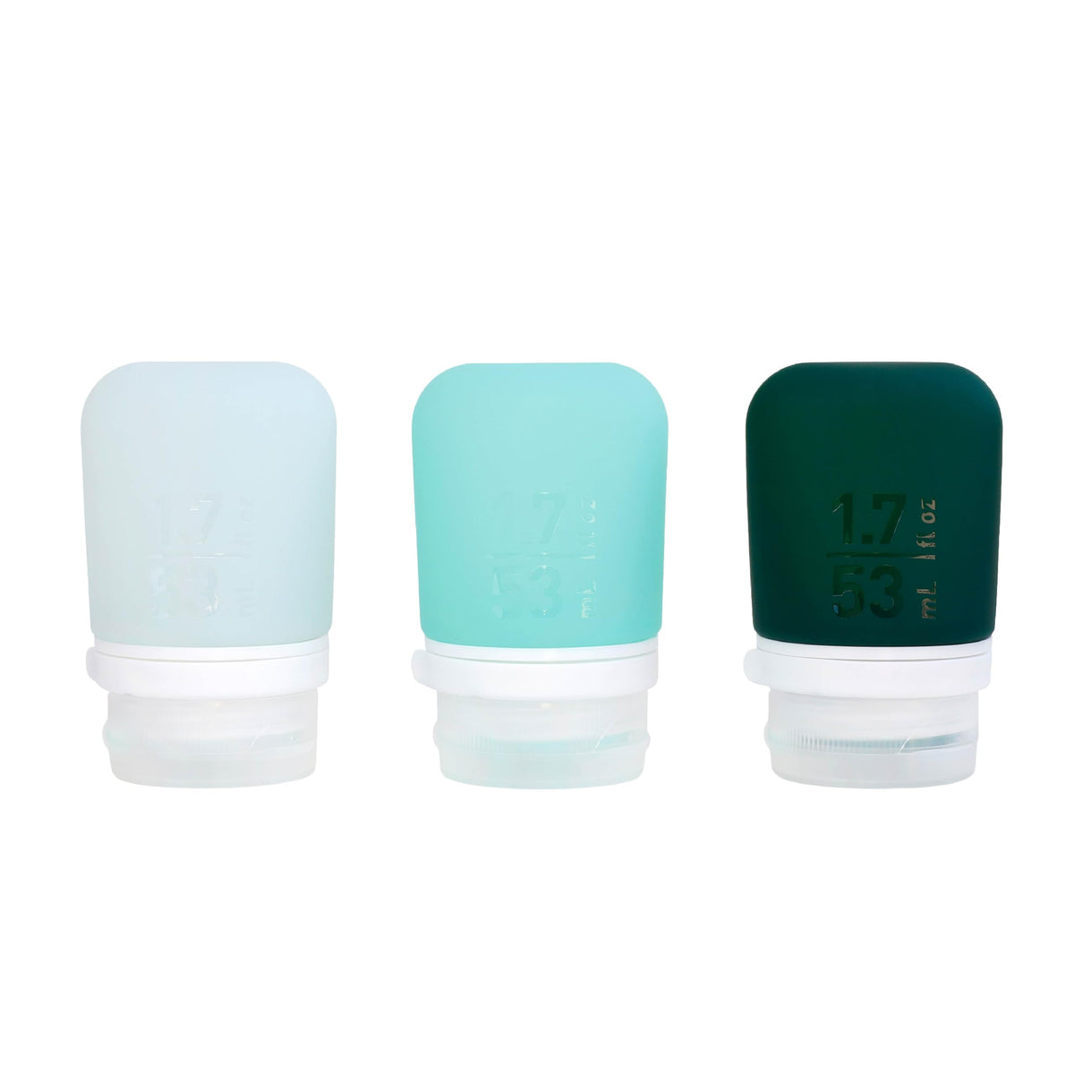 Refillable Silicone Travel Bottles 3-Pack