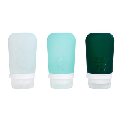 Refillable Silicone Travel Bottles 3-Pack