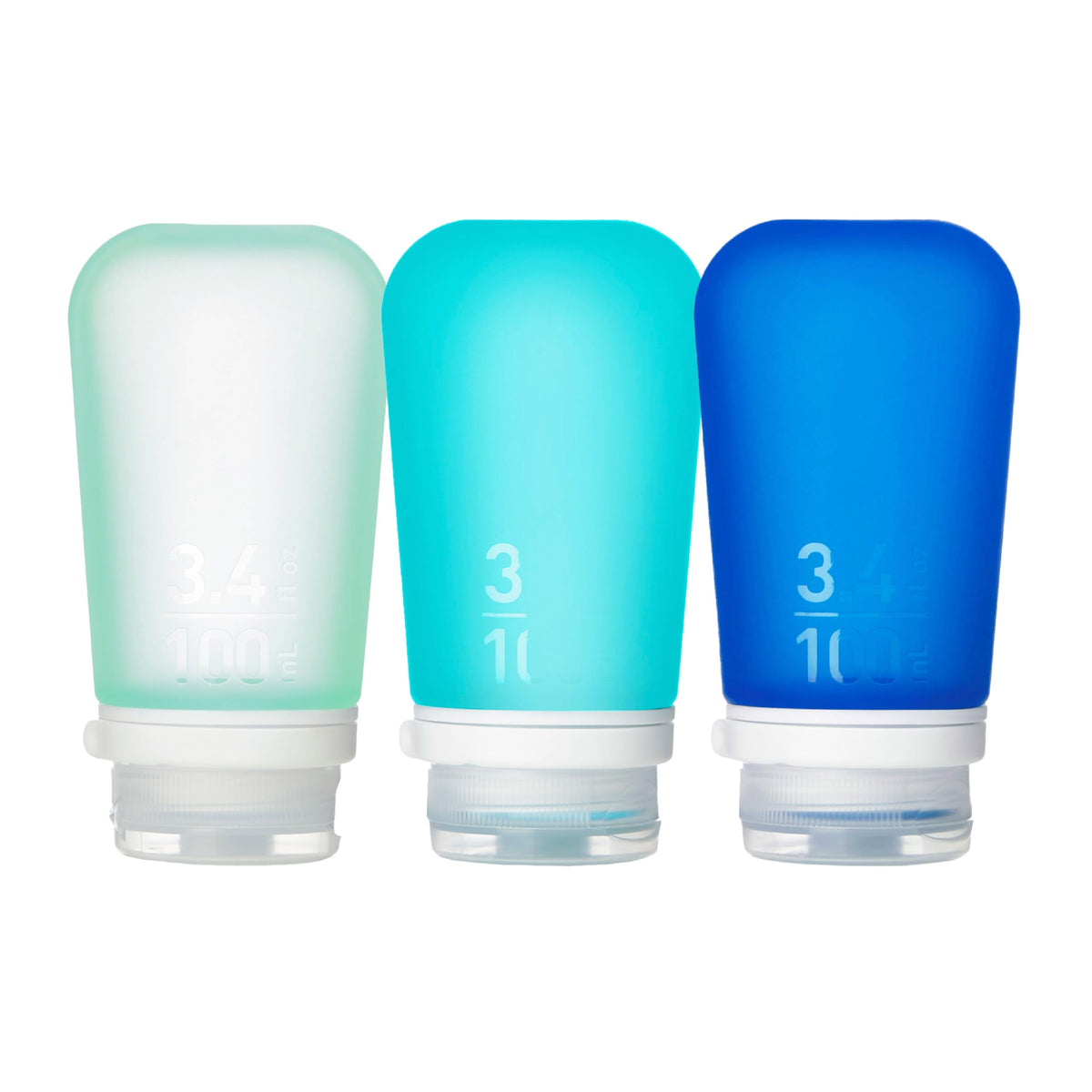 Refillable Silicone Travel Bottles 3-Pack
