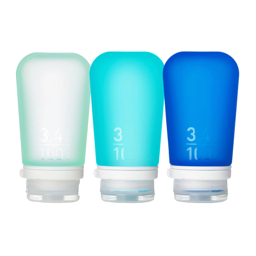 Refillable Silicone Travel Bottles 3-Pack