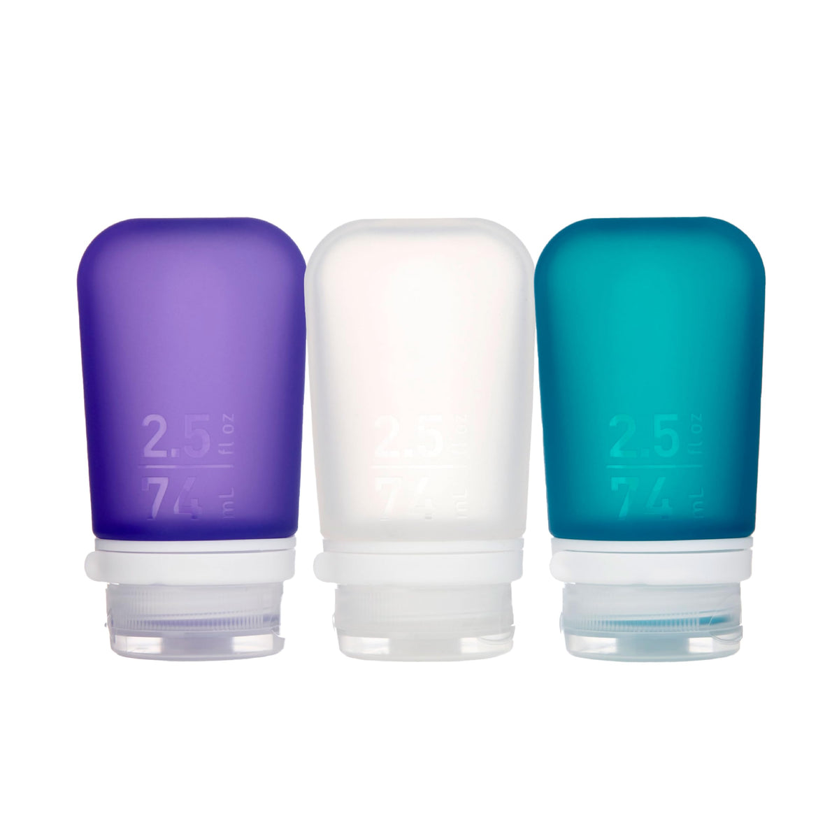 Refillable Silicone Travel Bottles 3-Pack
