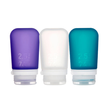 Refillable Silicone Travel Bottles 3-Pack