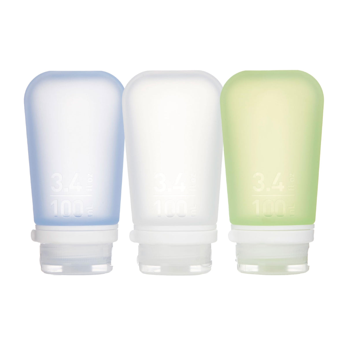 Refillable Silicone Travel Bottles 3-Pack