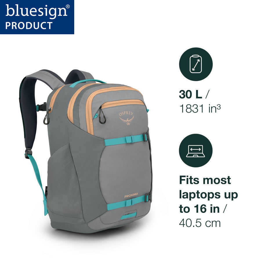 Osprey Proxima 30L Campus Laptop Backpack - Everyday Bag with Tech Storage, Bottle Pockets & Comfortable Carry