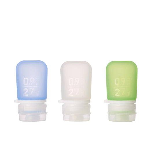 Refillable Silicone Travel Bottles 3-Pack
