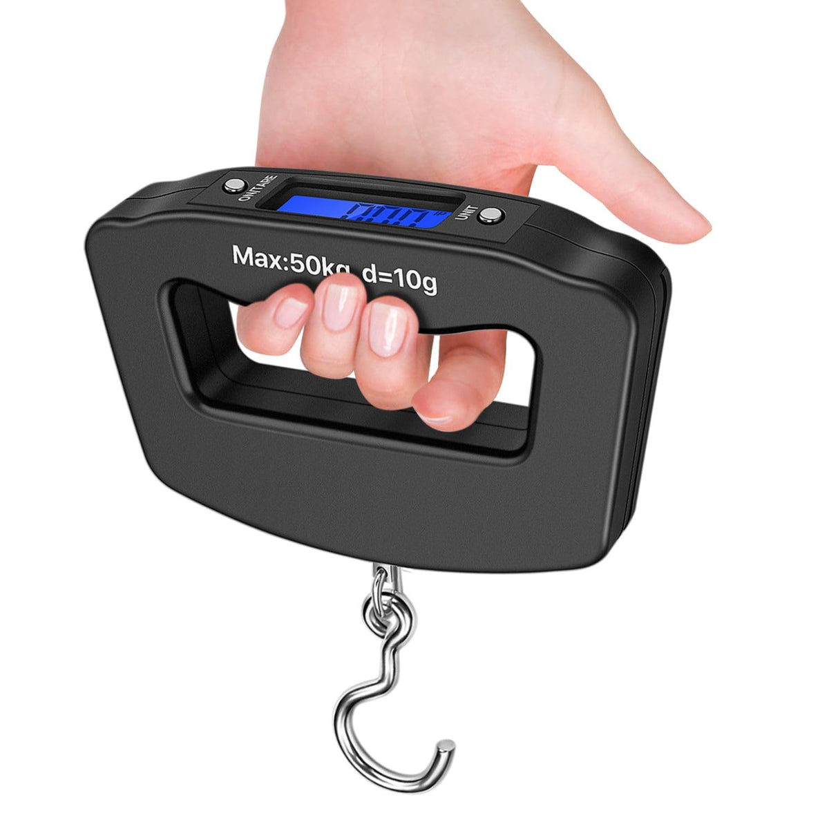 110 lb Portable Digital Luggage Scale with Hook