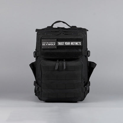 WOLFpak 25L Athletic Gym Backpack - Durable 1000D Waterproof Oxford Material with MOLLE Webbing, Laptop Pocket