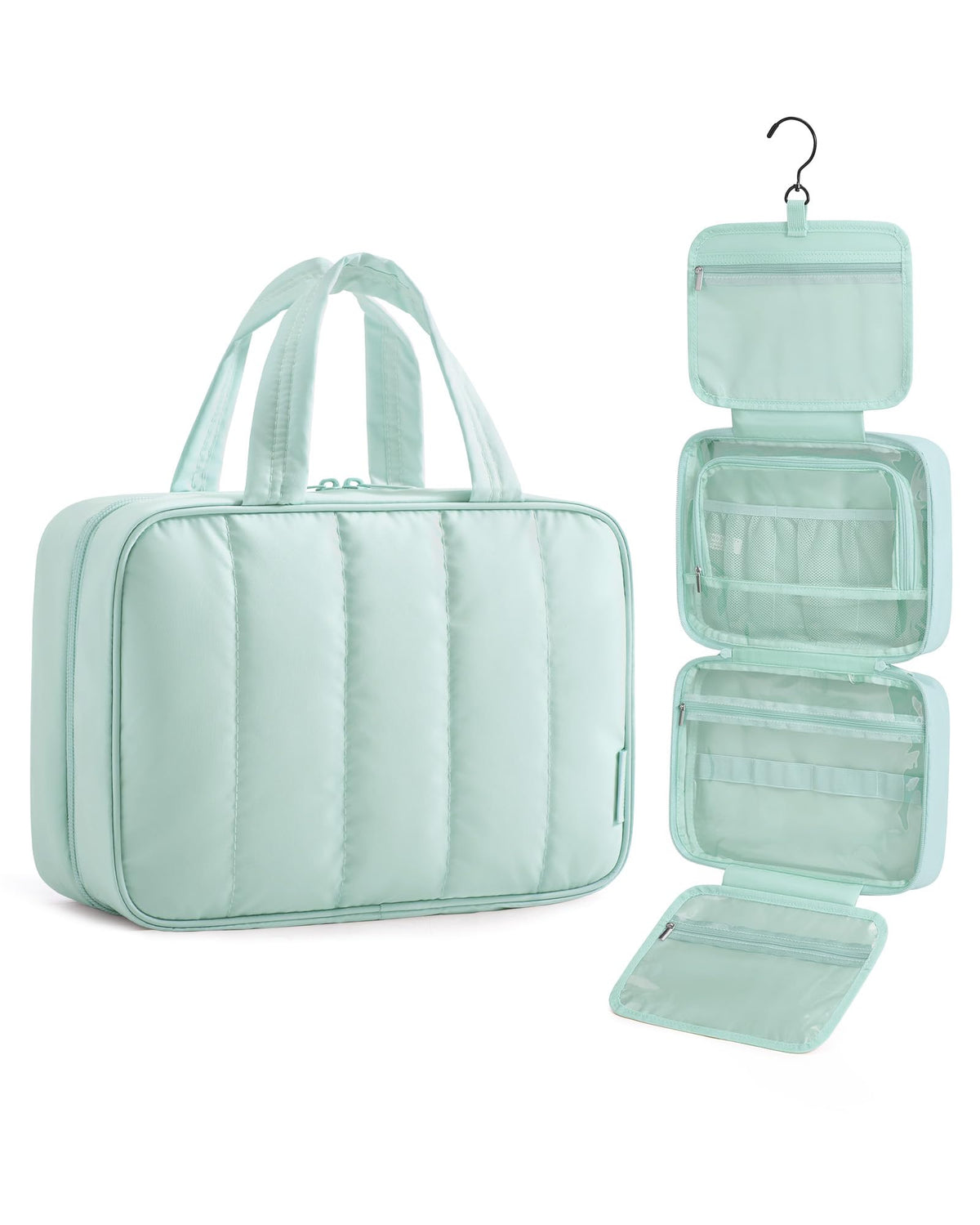 Waterproof Hanging Toiletry Bag for Full-Size Essentials