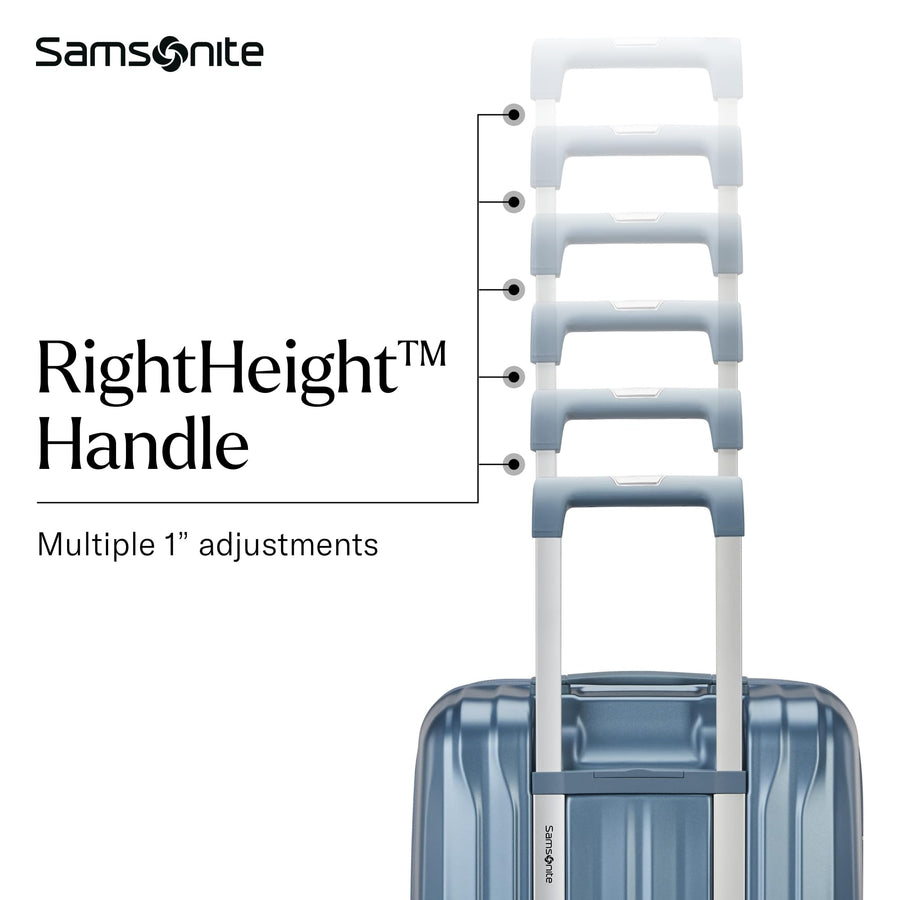 Samsonite UpLIFT Hardside Luggage with Spinner Wheels - Airline-Approved, TSA Lock, Adjustable Handle System - Polycarbonate Hard Suitcase for Ultra Lightweight Travel