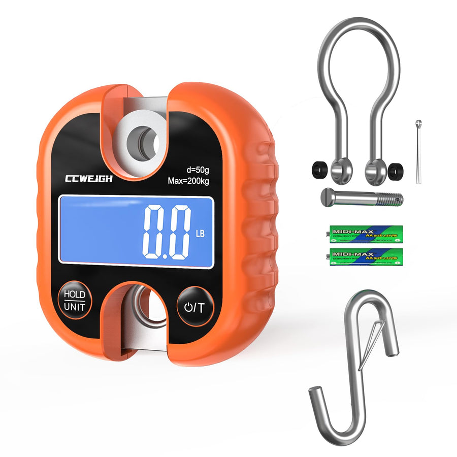 Heavy Duty Digital Hanging Scale with LCD Display