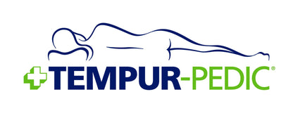 Tempur-Pedic Set-Includes Travel Size TEMPUR-Neck Pillow, Mattress Overlay, and Carry Bag, Gray