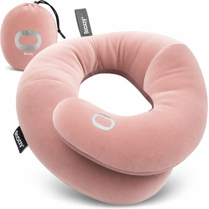 BCOZZY Travel Neck Pillow for Airplane, Head & Chin Support, Parent