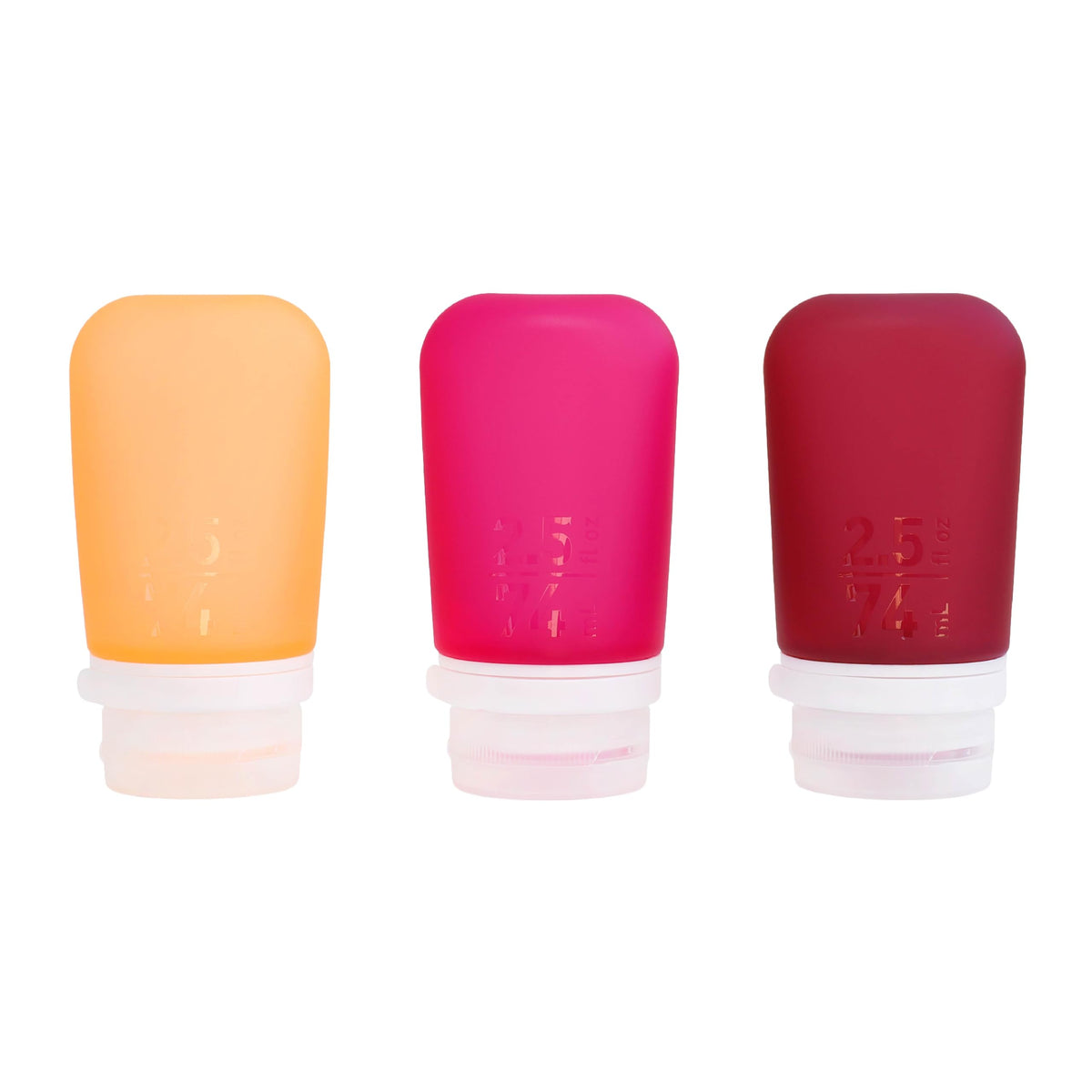 Refillable Silicone Travel Bottles 3-Pack
