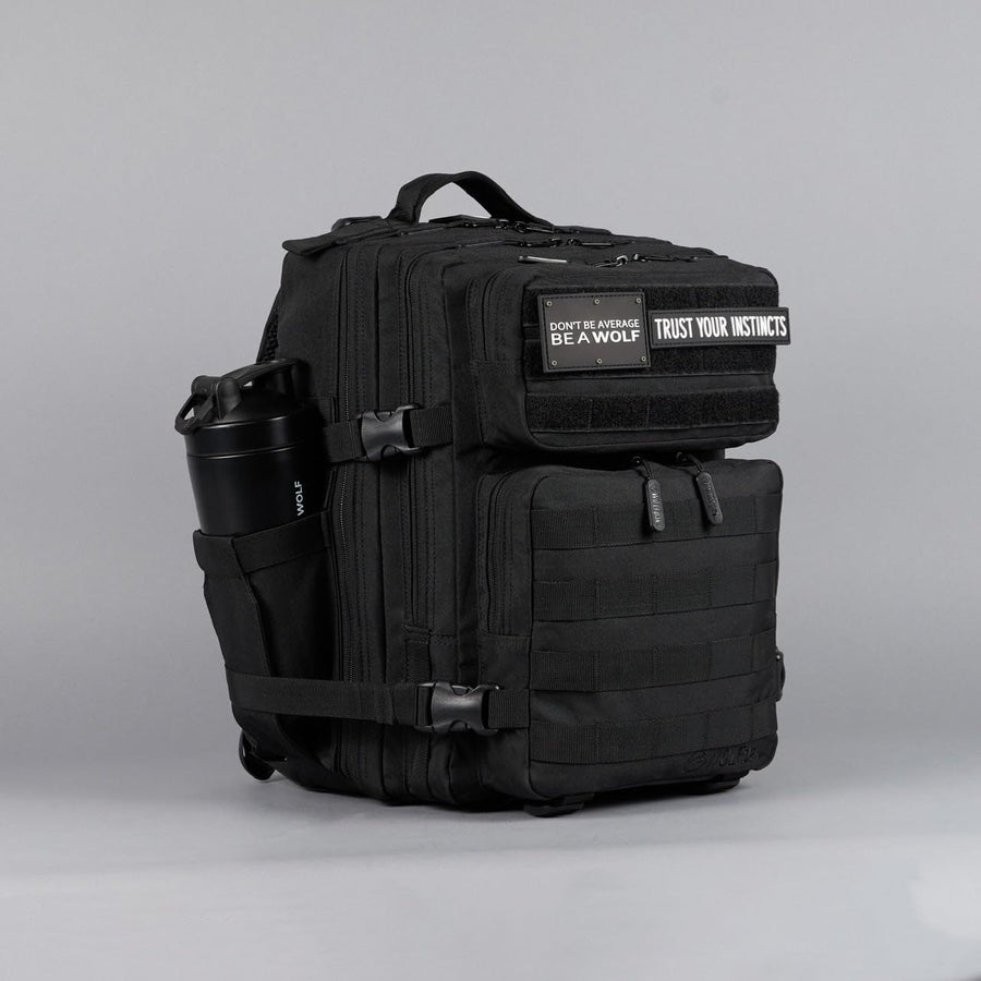 WOLFpak 25L Athletic Gym Backpack - Durable 1000D Waterproof Oxford Material with MOLLE Webbing, Laptop Pocket