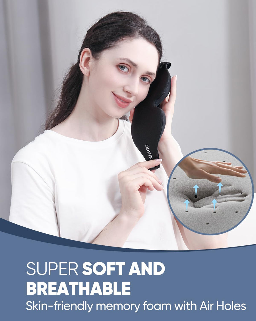 Light-Blocking Sleep Mask for Side Sleepers
